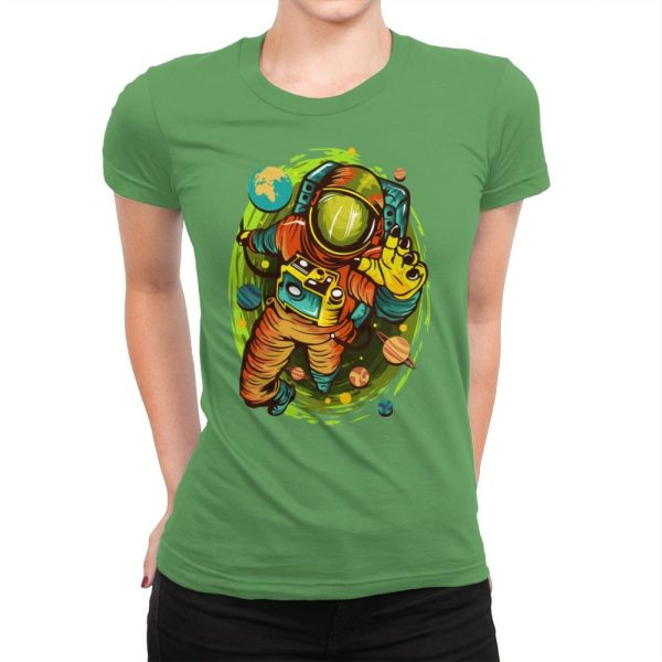 Astrophycho - Womens Premium T-Shirts RIPT Apparel Small / Kelly
