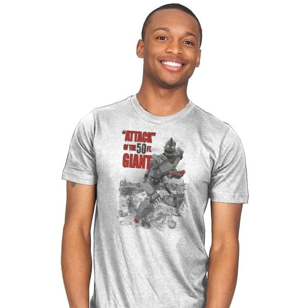 "Attack" of the 50 ft Giant Exclusive - Mens T-Shirts RIPT Apparel Small / White