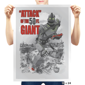 "Attack" of the 50 ft Giant - Prints Posters RIPT Apparel