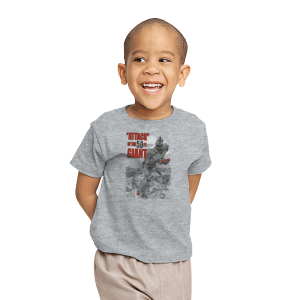 "Attack" of the 50 ft Giant - Youth T-Shirts RIPT Apparel