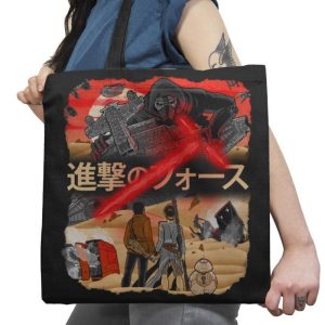 Attack on Jakku Exclusive - Tote Bag Tote Bag RIPT Apparel 18x18 / Black