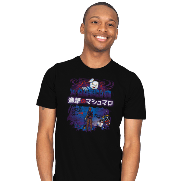 Attack on Marshmallow - Mens T-Shirts RIPT Apparel