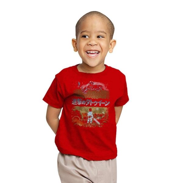 Attack on Tatooine Exclusive - Youth T-Shirts RIPT Apparel X-small / Red