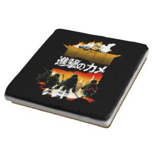 Attack on Turtle - Coasters Coasters RIPT Apparel 1 Coaster