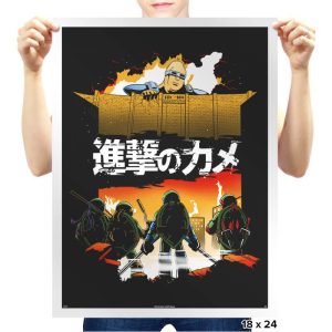 Attack on Turtle - Prints Posters RIPT Apparel