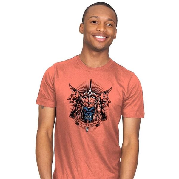 Aureator Gryphus - Zordwarts - Mens T-Shirts RIPT Apparel Small / Coral
