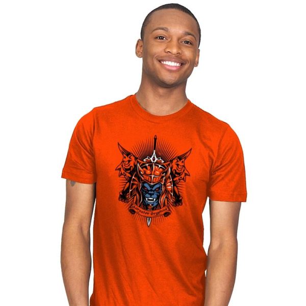Aureator Gryphus - Zordwarts - Mens T-Shirts RIPT Apparel Small / Orange