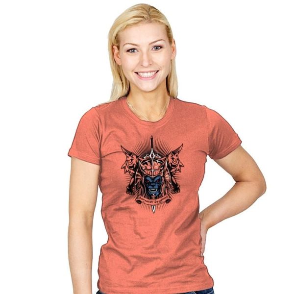 Aureator Gryphus - Zordwarts - Womens T-Shirts RIPT Apparel Small / Coral
