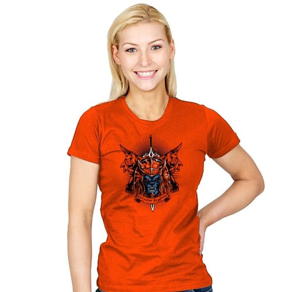 Aureator Gryphus - Zordwarts - Womens T-Shirts RIPT Apparel Small / Orange