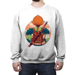 Autumn Swamp  - Crew Neck Sweatshirt Crew Neck Sweatshirt RIPT Apparel Small / White