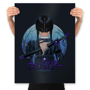 Autumn Wednesday - Prints Posters RIPT Apparel 18x24 / Black
