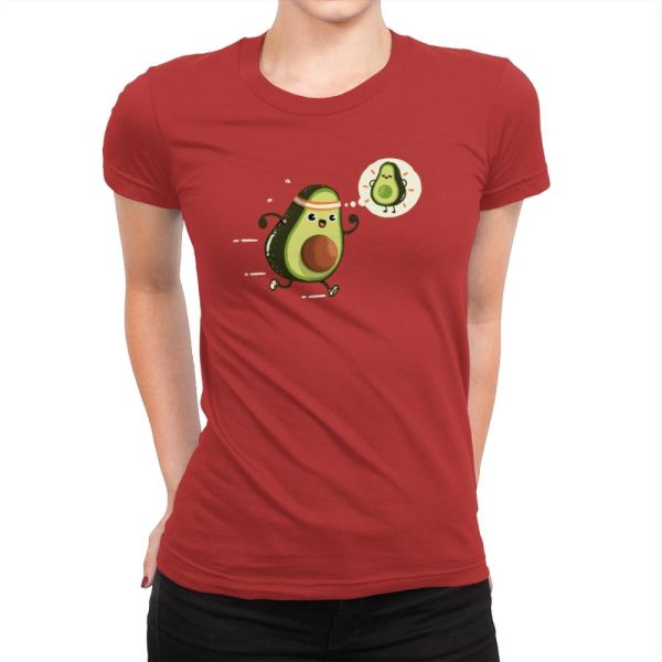 Avocardio - Womens Premium T-Shirts RIPT Apparel Small / Red