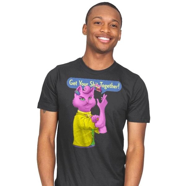 Aw Fish - Mens T-Shirts RIPT Apparel Small / Charcoal