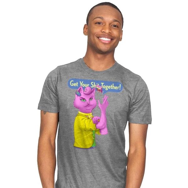 Aw Fish - Mens T-Shirts RIPT Apparel Small / Heather