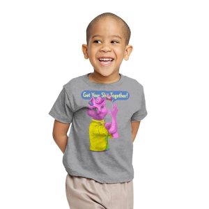 Aw Fish - Youth T-Shirts RIPT Apparel X-small / Sport grey