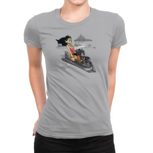 B.Man & W. Woman Exclusive - Womens Premium T-Shirts RIPT Apparel Small / Heather Grey