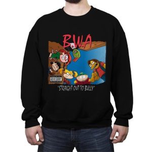 B.W.A - Crew Neck Sweatshirt Crew Neck Sweatshirt RIPT Apparel Small / Black
