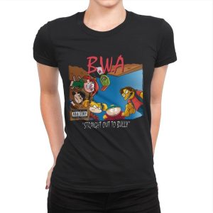 B.W.A - Womens Premium T-Shirts RIPT Apparel Small / Black