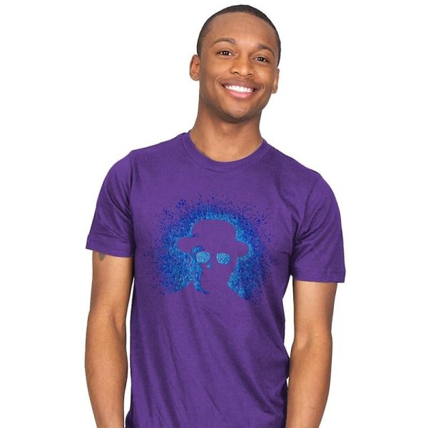 Baby Blue - Pop Impressionism - Mens T-Shirts RIPT Apparel Small / Purple