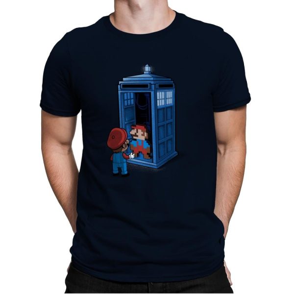 Back to 8 Bits - Gamer Paradise - Mens Premium T-Shirts RIPT Apparel Small / Midnight Navy