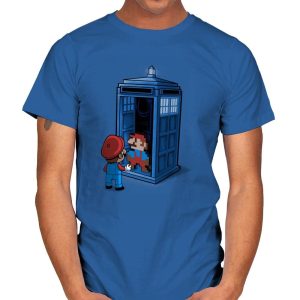 Back to 8 Bits - Gamer Paradise - Mens T-Shirts RIPT Apparel Small / Royal