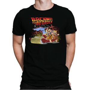 Back to Bedrock - Mens Premium T-Shirts RIPT Apparel Small / Black