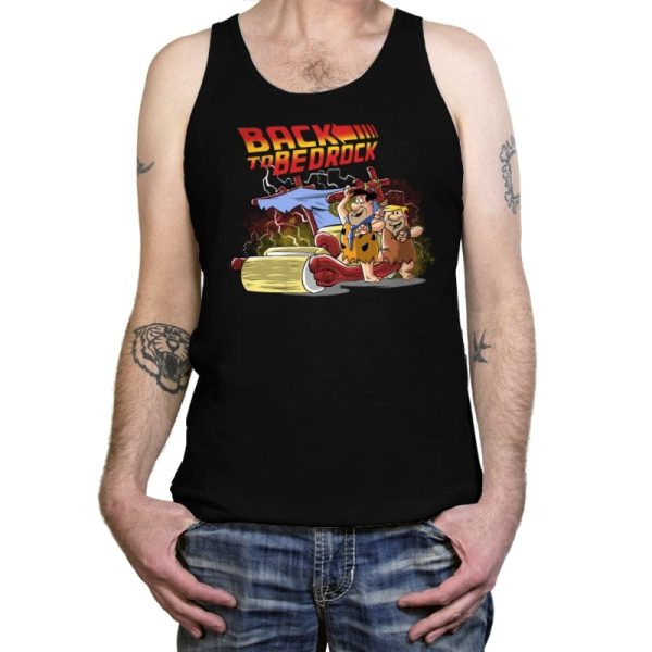 Back to Bedrock - Tanktop Tanktop RIPT Apparel X-Small / Black