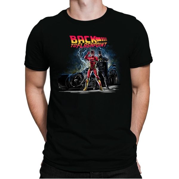 Back to Flashpoint - Mens Premium T-Shirts RIPT Apparel Small / Black