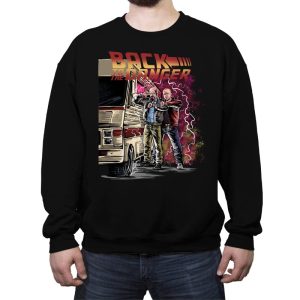 Back to the Danger - Crew Neck Sweatshirt Crew Neck Sweatshirt RIPT Apparel Small / Black