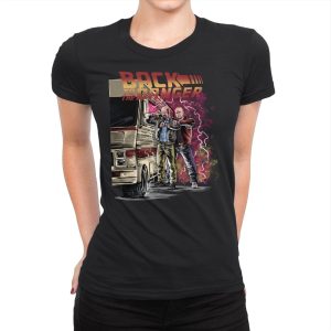 Back to the Danger - Womens Premium T-Shirts RIPT Apparel Small / Black