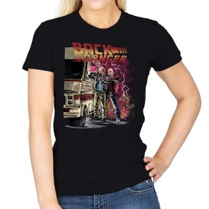 Back to the Danger - Womens T-Shirts RIPT Apparel Small / Black