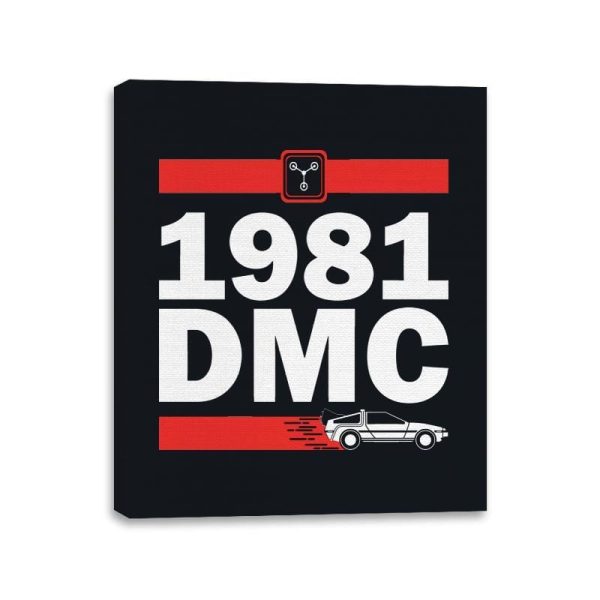 Back To The Hip Hop - Canvas Wraps Canvas Wraps RIPT Apparel 11x14 / Black