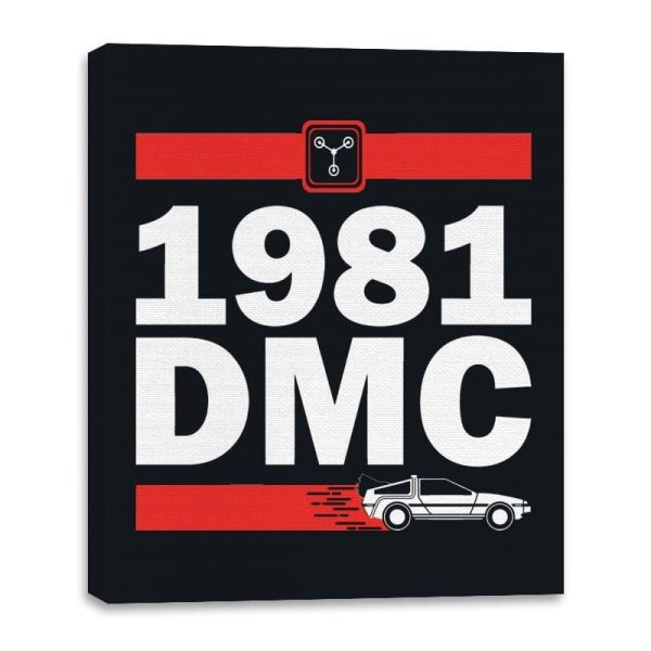 Back To The Hip Hop - Canvas Wraps Canvas Wraps RIPT Apparel 16x20 / Black