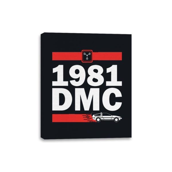 Back To The Hip Hop - Canvas Wraps Canvas Wraps RIPT Apparel 8x10 / Black
