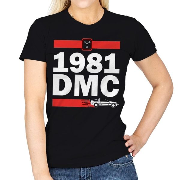 Back To The Hip Hop - Womens T-Shirts RIPT Apparel Small / Black
