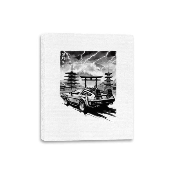 Back to the Japan Temple - Canvas Wraps Canvas Wraps RIPT Apparel 8x10 / White