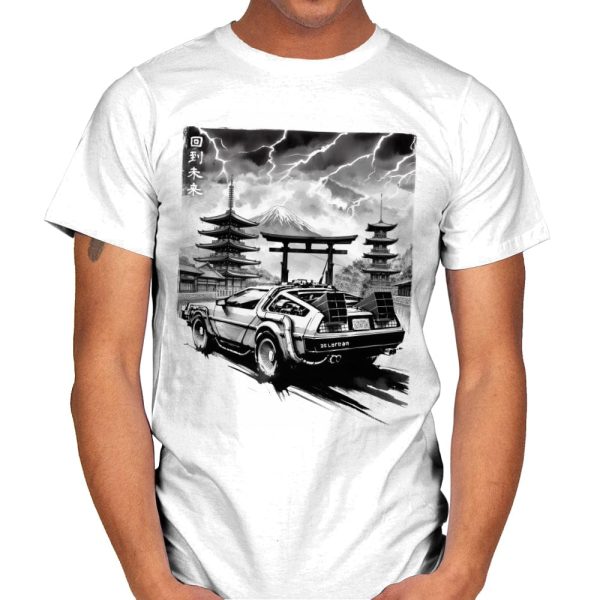 Back to the Japan Temple - Mens T-Shirts RIPT Apparel Small / White