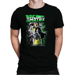 Back to the Matrix - Mens Premium T-Shirts RIPT Apparel Small / Black