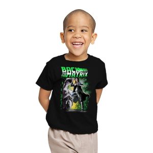 Back to the Matrix - Youth T-Shirts RIPT Apparel X-small / Black