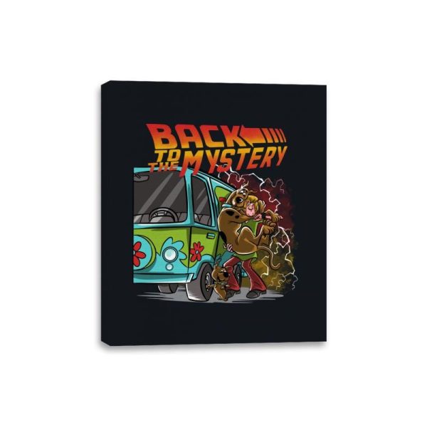 Back to the Mystery - Canvas Wraps Canvas Wraps RIPT Apparel 8x10 / Black