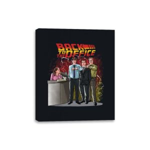 Back to the Office - Canvas Wraps Canvas Wraps RIPT Apparel 8x10 / Black