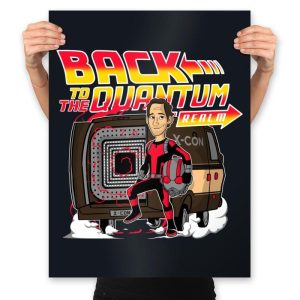 Back to the Quantum Realm - Prints Posters RIPT Apparel 18x24 / Black