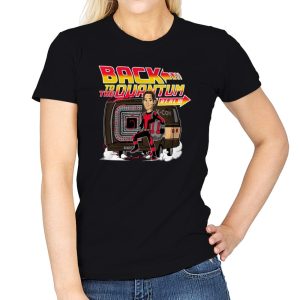 Back to the Quantum Realm - Womens T-Shirts RIPT Apparel Small / Black