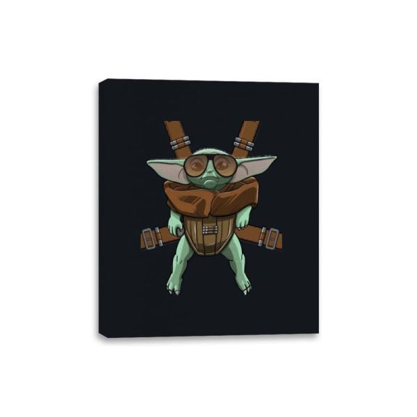 Bad Baby - Canvas Wraps Canvas Wraps RIPT Apparel 8x10 / Black