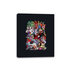 Bad to the Bone - Canvas Wraps Canvas Wraps RIPT Apparel 8x10 / Black