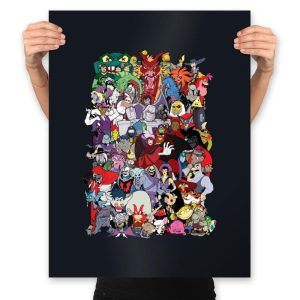 Bad to the Bone - Prints Posters RIPT Apparel 18x24 / Black
