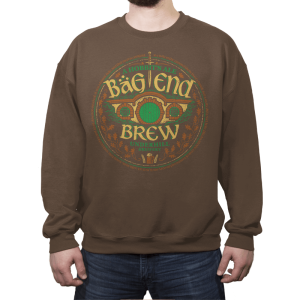 Bag End Brew - Crestfest - Crew Neck Crew Neck Sweatshirt RIPT Apparel