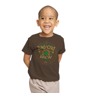 Bag End Brew - Crestfest - Youth T-Shirts RIPT Apparel