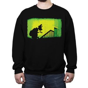 Bahferatu - Crew Neck Sweatshirt Crew Neck Sweatshirt RIPT Apparel Small / Black