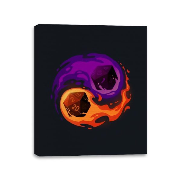 Balance Game - Canvas Wraps Canvas Wraps RIPT Apparel 11x14 / Black